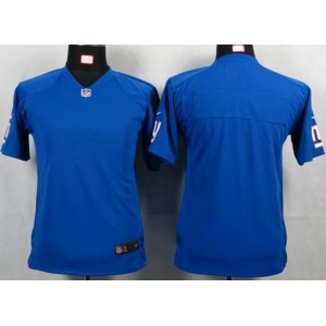 nike youth nfl jerseys new york giants blank blue[portrait fashion]