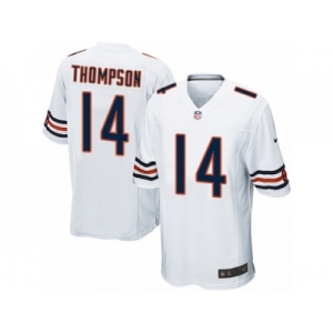 Men Nike Chicago Bears #14 Deonte Thompson Game White NFL Jersey