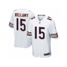 Men Nike Chicago Bears #15 Josh Bellamy Game White NFL Jersey