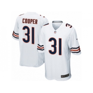 Men Nike Chicago Bears #31 Marcus Cooper Game White NFL Jersey