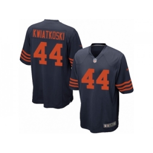 Men Nike Chicago Bears #44 Nick Kwiatkoski Game Navy Blue Alternate NFL Jersey