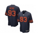 Men Nike Chicago Bears #93 Sam Acho Game Navy Blue Alternate NFL Jersey