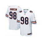 Men Nike Chicago Bears #98 Mitch Unrein Game White NFL Jersey