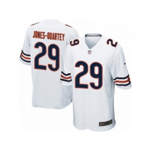 Men's Nike Chicago Bears #29 Harold Jones-Quartey Game White NFL Jersey