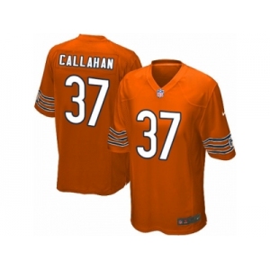 Men's Nike Chicago Bears #37 Bryce Callahan Game Orange Alternate NFL Jersey