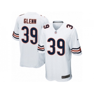 Men's Nike Chicago Bears #39 Jacoby Glenn Game White NFL Jersey