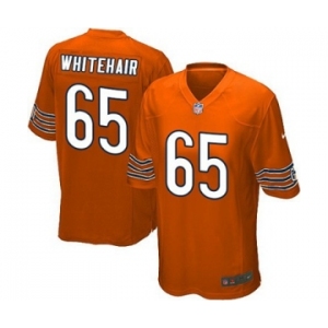 Men's Nike Chicago Bears #65 Cody Whitehair Game Orange Alternate NFL Jersey