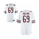 Men's Nike Chicago Bears #69 Jonathan Bullard Game White NFL Jersey