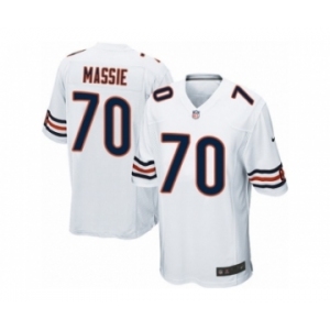 Men's Nike Chicago Bears #70 Bobby Massie Game White NFL Jersey