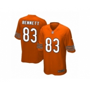 Men's Nike Chicago Bears #83 Martellus Bennett Game Orange Alternate NFL Jersey