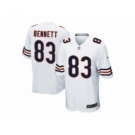 Men's Nike Chicago Bears #83 Martellus Bennett Game White NFL Jersey