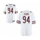 Men's Nike Chicago Bears #94 Leonard Floyd Game White NFL Jersey