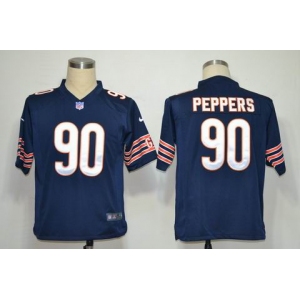 NIKE NFL Jerseys Chicago Bears 90 Julius Peppers Blue (Game)