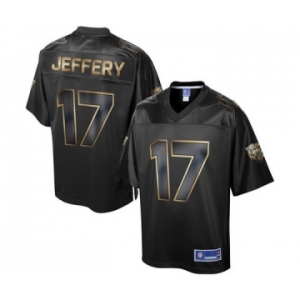 nike nfl jerseys chicago bears #17 jeffery black gold collection[game]