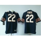 nike nfl jerseys chicago bears #22 matt forte blue[game]