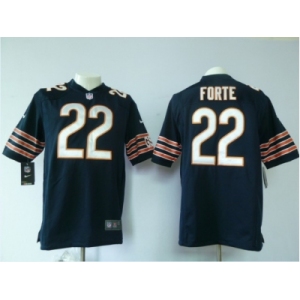 nike nfl jerseys chicago bears #22 matt forte blue[game]