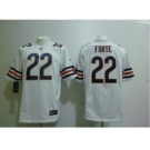 nike nfl jerseys chicago bears #22 matt forte white[game]