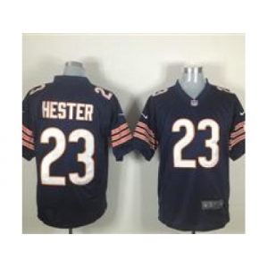 nike nfl jerseys chicago bears #23 hester blue[game]