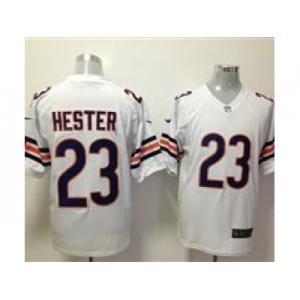 nike nfl jerseys chicago bears #23 hester white[game]