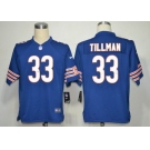 nike nfl jerseys chicago bears #33 tillman blue[game]