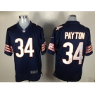 nike nfl jerseys chicago bears #34 payton blue[game]