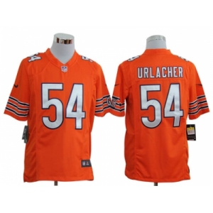 nike nfl jerseys chicago bears #54 urlacher orange[game]