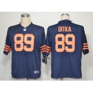 nike nfl jerseys chicago bears #89 ditka blue Throwback [Game]