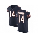 Men Nike Chicago Bears #14 Deonte Thompson Navy Blue Team Color Vapor Untouchable Elite Player NFL Jersey