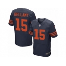 Men Nike Chicago Bears #15 Josh Bellamy Elite Navy Blue Alternate NFL Jersey