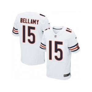 Men Nike Chicago Bears #15 Josh Bellamy Elite White NFL Jersey