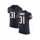 Men Nike Chicago Bears #31 Marcus Cooper Navy Blue Team Color Vapor Untouchable Elite Player NFL Jersey