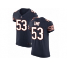 Men Nike Chicago Bears #53 John Timu Navy Blue Team Color Vapor Untouchable Elite Player NFL Jersey