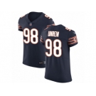 Men Nike Chicago Bears #98 Mitch Unrein Navy Blue Team Color Vapor Untouchable Elite Player NFL Jersey