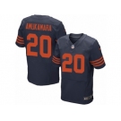 Men's Nike Chicago Bears #20 Prince Amukamara Elite Navy Blue 1940s Throwback Alternate NFL Jersey