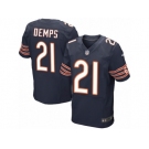 Men's Nike Chicago Bears #21 Quintin Demps Elite Navy Blue Team Color NFL Jersey