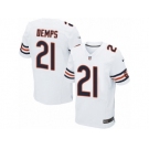 Men's Nike Chicago Bears #21 Quintin Demps Elite White NFL Jersey