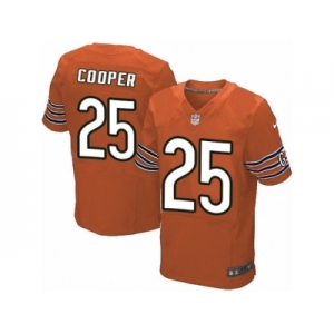 Men's Nike Chicago Bears #25 Marcus Cooper Elite Orange Alternate NFL Jersey