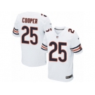 Men's Nike Chicago Bears #25 Marcus Cooper Elite White NFL Jersey