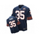 Men's Nike Chicago Bears #35 Johnthan Banks Elite Navy Blue Throwback NFL Jersey