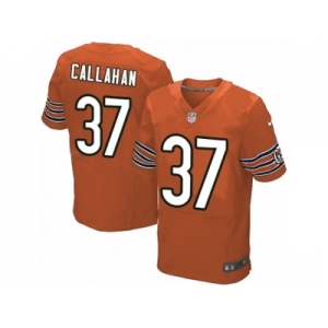 Men's Nike Chicago Bears #37 Bryce Callahan Elite Orange Alternate NFL Jersey