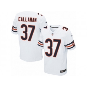 Men's Nike Chicago Bears #37 Bryce Callahan Elite White NFL Jersey