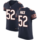 Men's Nike Chicago Bears #52 Khalil Mack Navy Blue Team Color Vapor Untouchable Elite Player NFL Jersey