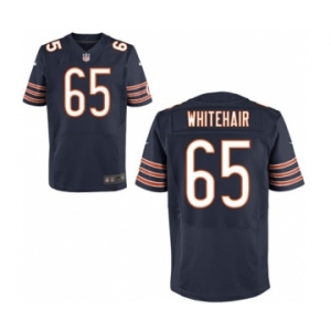 Men's Nike Chicago Bears #65 Cody Whitehair Elite Navy Blue Team Color NFL Jersey