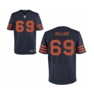 Men's Nike Chicago Bears #69 Jonathan Bullard Elite Navy Blue Throwback Alternate NFL Jersey