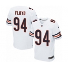 Men's Nike Chicago Bears #94 Leonard Floyd Elite White NFL Jersey