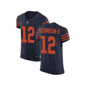 Nike Chicago Bears #12 Allen Robinson II Navy Blue Alternate Men Stitched NFL Vapor Untouchable Elite Jersey