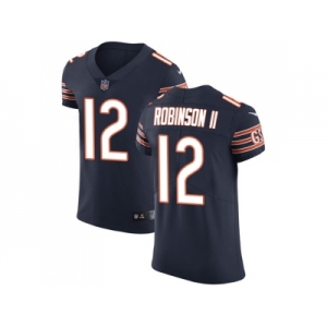 Nike Chicago Bears #12 Allen Robinson II Navy Blue Team Color Men Stitched NFL Vapor Untouchable Elite Jersey