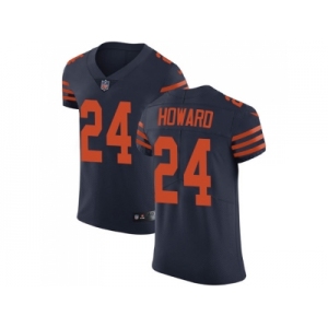 Nike Chicago Bears #24 Jordan Howard Navy Blue Alternate Men Stitched NFL Vapor Untouchable Elite Jersey