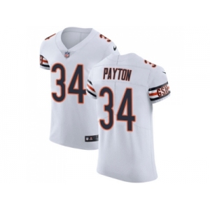 Nike Chicago Bears #34 Walter Payton White Men Stitched NFL Vapor Untouchable Elite Jersey