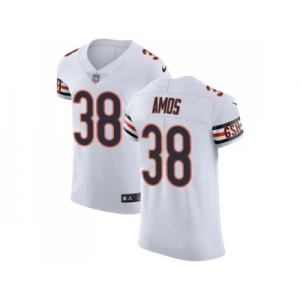 Nike Chicago Bears #38 Adrian Amos White Men Stitched NFL Vapor Untouchable Elite Jersey